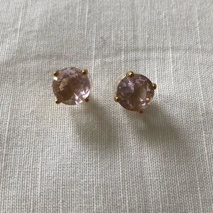 Kate spade blush pink jewel earrings